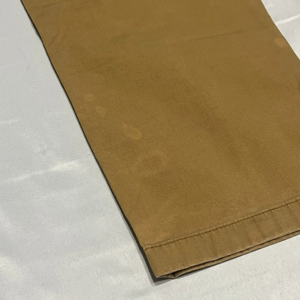 Carhartt Double Knee Work Pants Mens 38x30 Brown BN2802 Rugged Flex Relaxed Fit